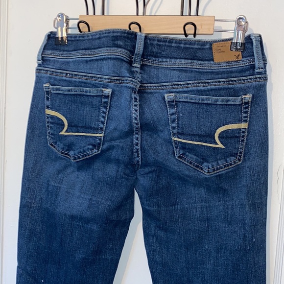 American Eagle Outfitters long Slim Boot stretch bootcut denim jeans - Picture 4 of 7